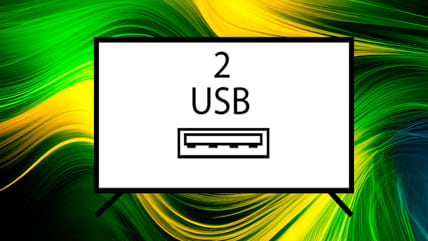 TVs with 2 USB ports