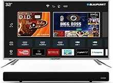 Blaupunkt 80cm (32-inch) HD Ready LED Smart TV with External Soundbar  (BLA32AS460)