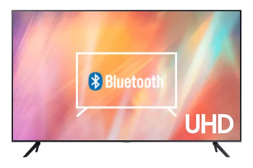 Connect Bluetooth speakers or headphones to Samsung AU7000