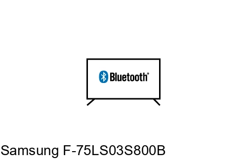 Connect Bluetooth speakers or headphones to Samsung F-75LS03S800B