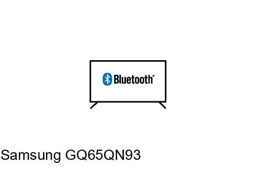 Connect Bluetooth speakers or headphones to Samsung GQ65QN93