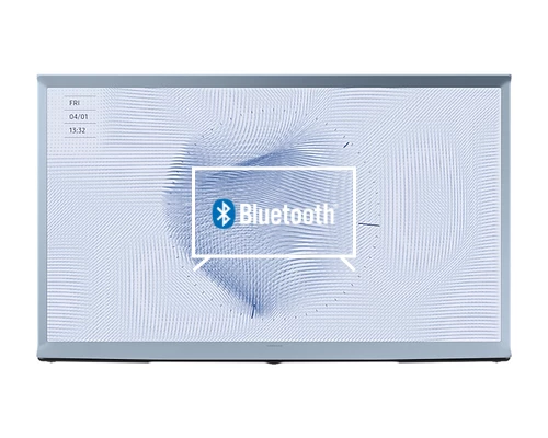 Connect Bluetooth speakers or headphones to Samsung QE55LS01BBUXXU