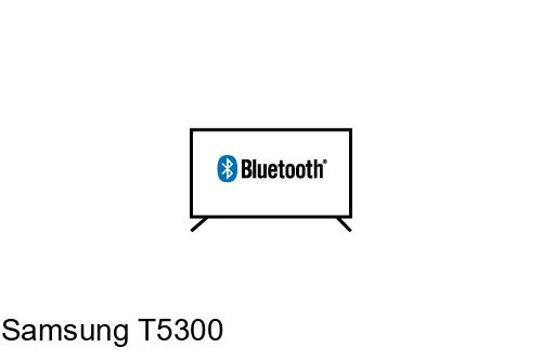 Connect Bluetooth speakers or headphones to Samsung T5300
