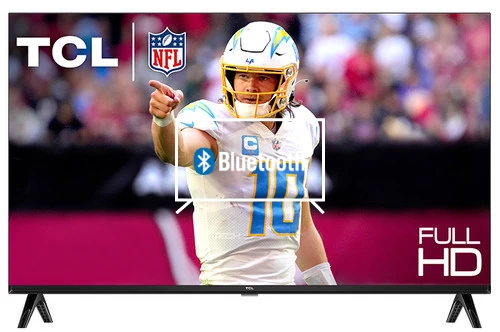 Connect Bluetooth speakers or headphones to TCL 32" S Class 1080p FHD HDR LED Smart TV with Google TV - 32S350G