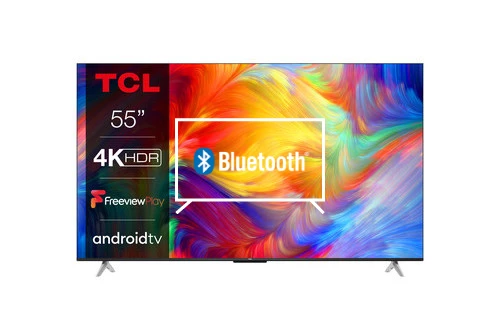 Connect Bluetooth speakers or headphones to TCL 55P638K