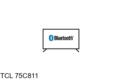 Connect Bluetooth speakers or headphones to TCL 75C811