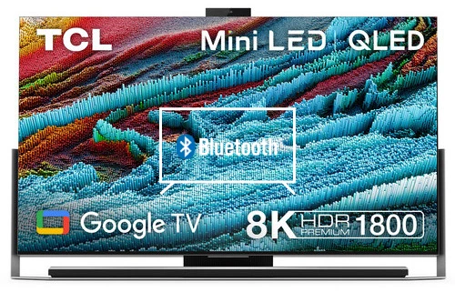 Connect Bluetooth speakers or headphones to TCL 85" 8K Mini-LED Smart TV