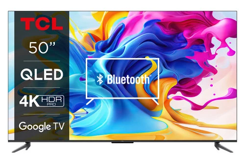 Connect Bluetooth speakers or headphones to TCL TCL Serie C64 4K QLED 50" 50C645 Dolby Vision/Atmos Google TV 2023