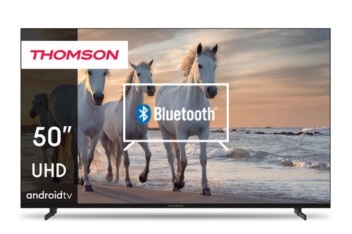Connect Bluetooth speakers or headphones to Thomson 50UA5S13