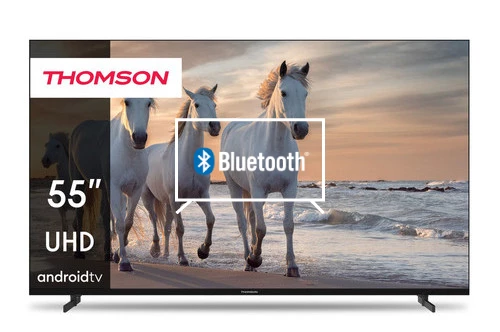 Connect Bluetooth speakers or headphones to Thomson 55UA5S13
