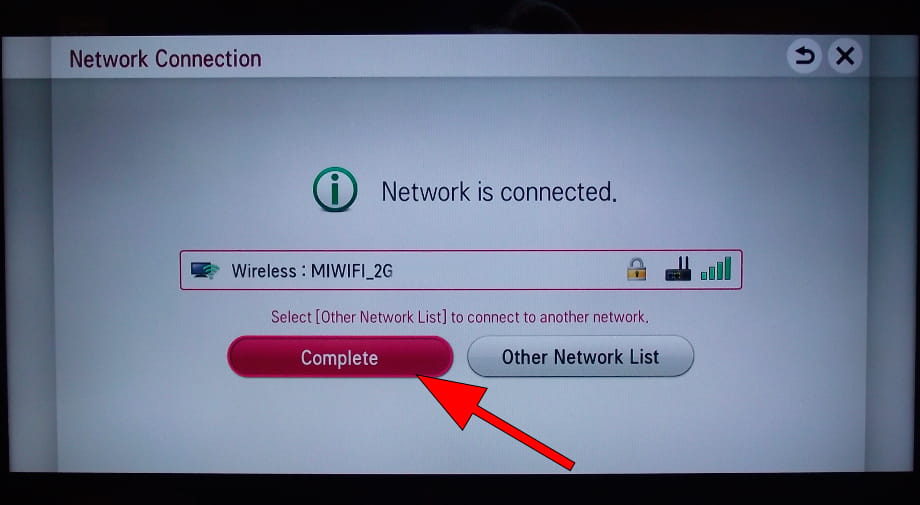 Network connected NetCast OS