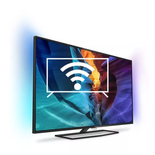 Connect to the Internet Philips 4K UHD Slim LED TV powered by Android™ 50PUT6800/56
