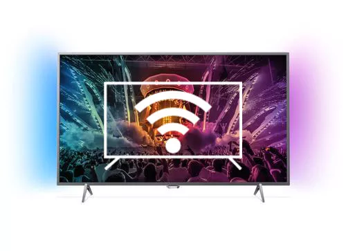 Connect to the Internet Philips 4K Ultra Slim TV powered by Android TV™ 43PUS6401/12