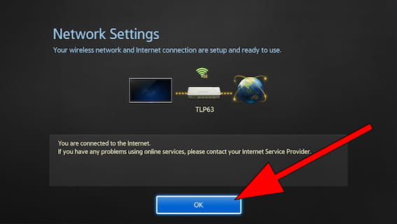 Wi-Fi Connection Finished Tizen