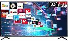 CRUA 80 cm (32 Inches) HD Ready Smart LED TV CJDS32D6 (Black) (2019 Model)