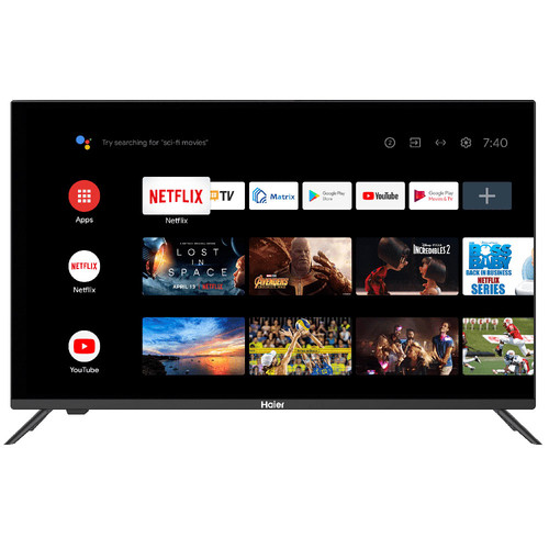 Haier 43 Smart TV MX NEW 4K Ultra HD Black 2