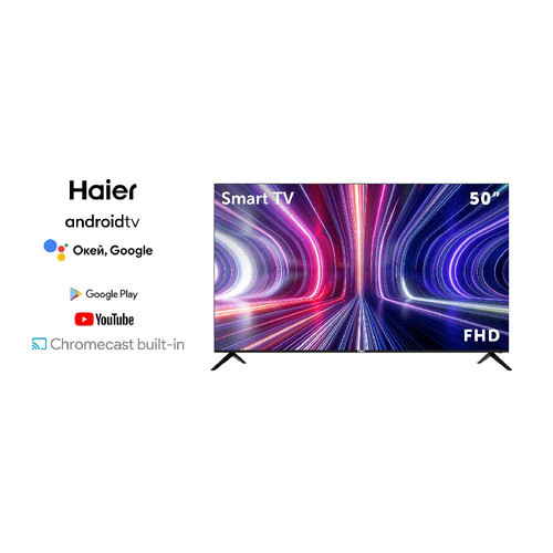 Haier 50 Smart TV K6 4K Ultra HD Wi-Fi Black 3