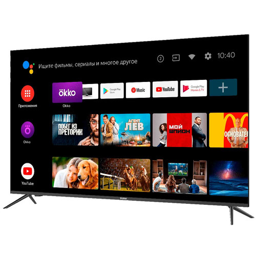 Haier 50 SMART TV MX NEW 4K Ultra HD Wi-Fi Black 4