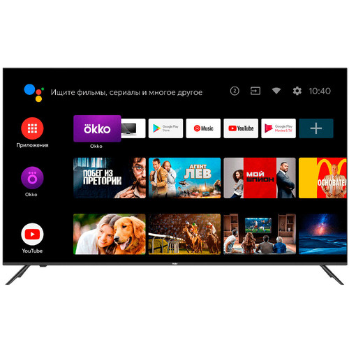 Haier 65 SMART TV MX NEW 4K Ultra HD Wi-Fi Black 4