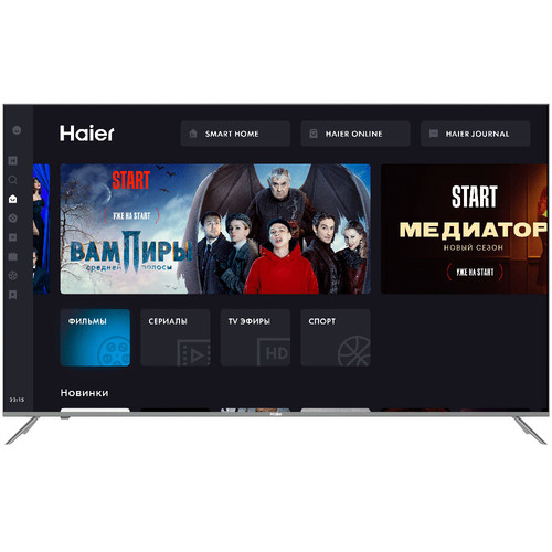 Haier 75 SMART TV MX NEW Wi-Fi Black 6