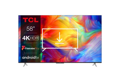 Install apps on TCL 58P638K