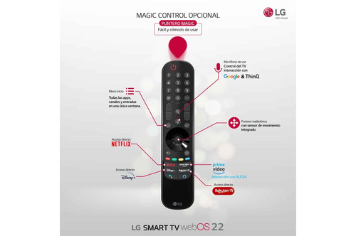 LG UHD 43UQ70006LB 109.2 cm (43") 4K Ultra HD Smart TV Wi-Fi Black 10