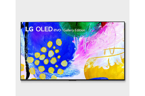 Connect to the Internet LG G2 77 inch evo Gallery Edition OLED TV