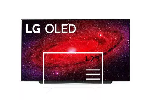 Organize channels in LG OLED55CX6LA