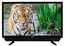 QFX 60 cm (24 inches) HD LED TV with Inbuilt Sound Bar (QFX QL2411, Black)