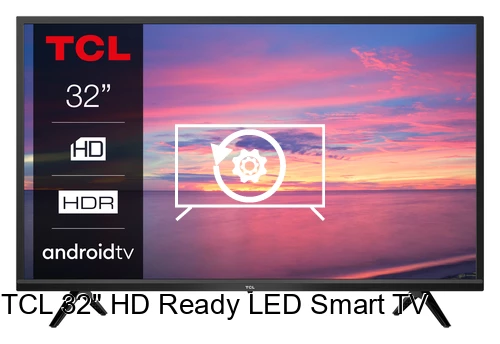 Reset TCL 32" HD Ready LED Smart TV