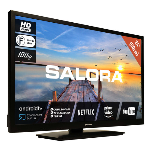 Salora MOBILE24TV TV 61 cm (24") HD Smart TV Wi-Fi Black 1