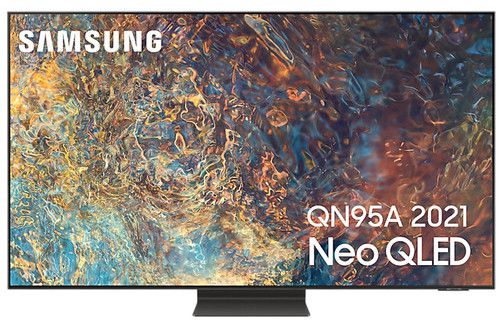 Search for channels on Samsung 55QN95A