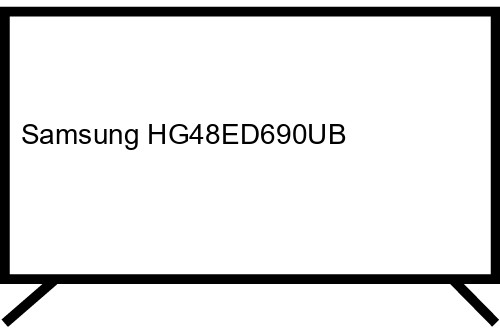 Search for channels on Samsung HG48ED690UB