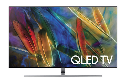 Samsung Q7F QN75Q7FAMFXZA TV 189.2 cm (74.5") 4K Ultra HD Smart TV Wi-Fi Black, Silver
