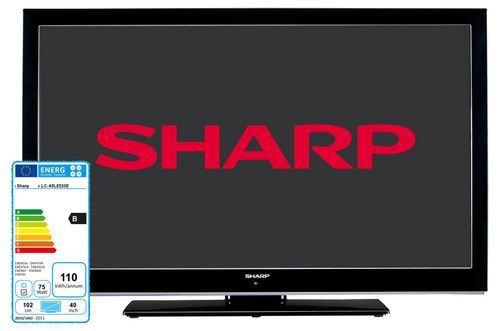 Sharp LC-40LE530E TV 101.6 cm (40") Full HD Black