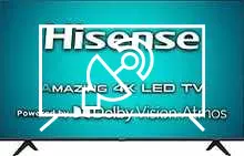 Search for channels on Hisense 55A71F