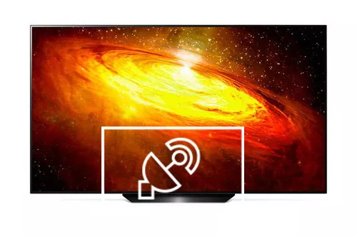Search for channels on LG OLED55BX
