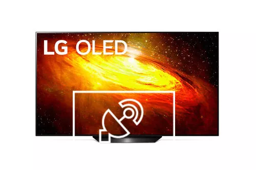 Search for channels on LG OLED55BX6LB