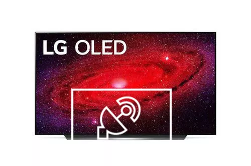 Search for channels on LG OLED55CX6LA