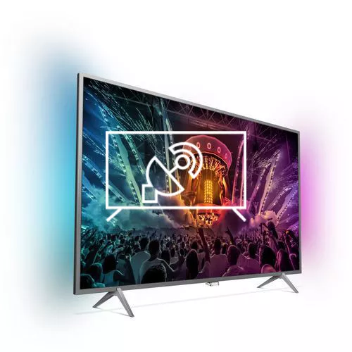 Syntonize Philips 4K Ultra Slim TV powered by Android TV™ 55PUS6401/60