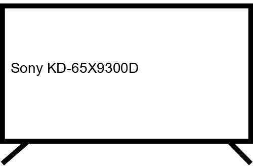 Reset Sony KD-65X9300D