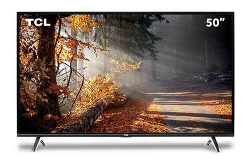 TCL 50A435 TV 127 cm (50") 4K Ultra HD Smart TV Wi-Fi Black, Silver 0