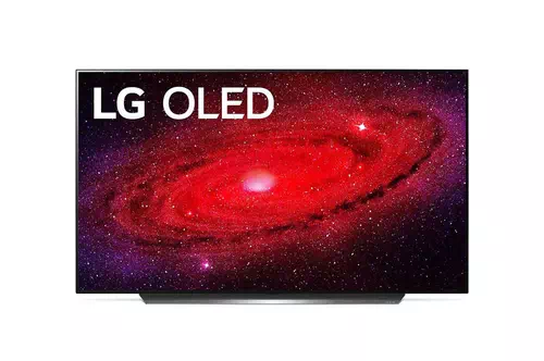 LG OLED55CX6LA 139.7 cm (55") 4K Ultra HD Smart TV Wi-Fi Black, Silver